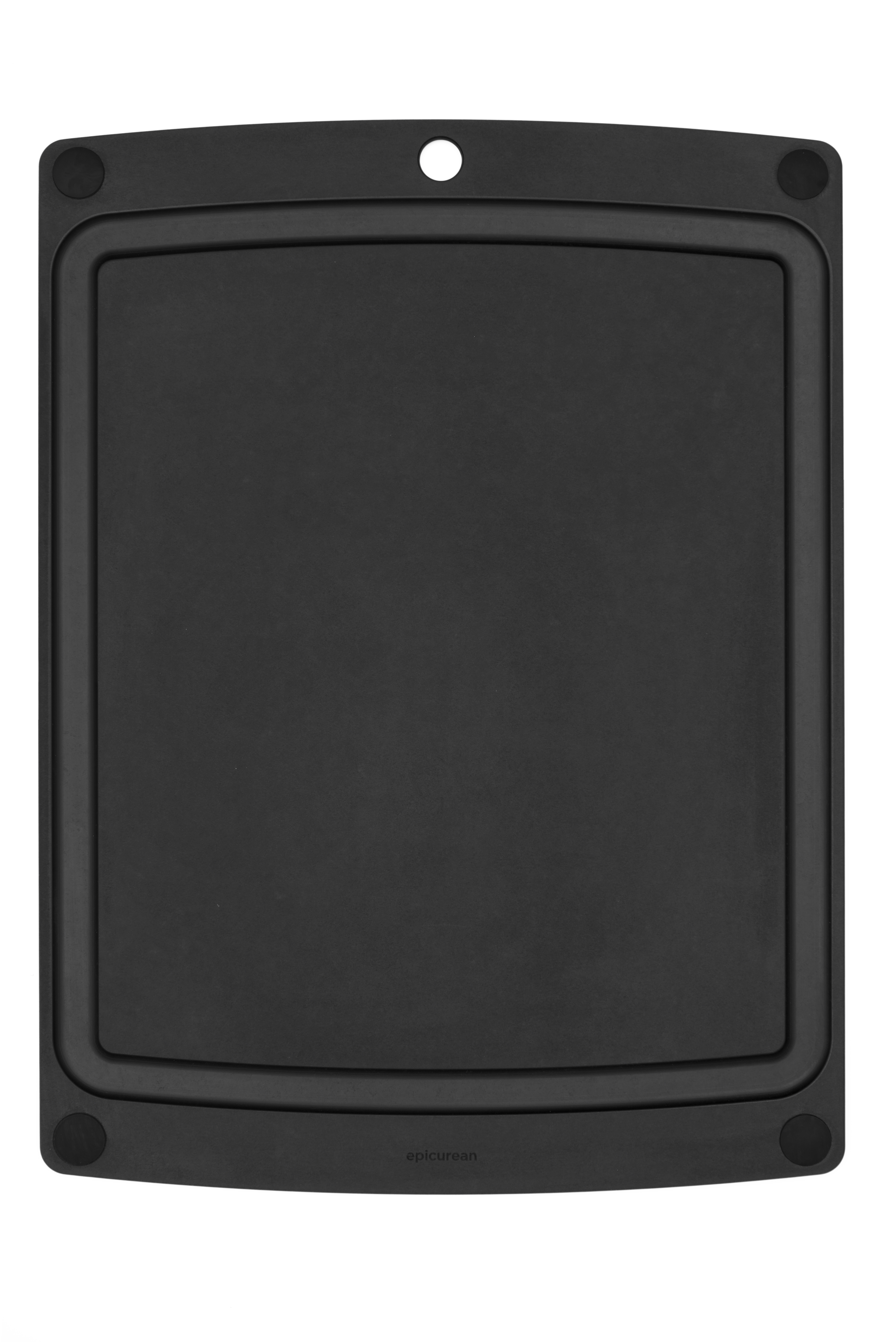 All-in-One Brett mit schwarzen Füssen, 50.8x38 cm, schwarz